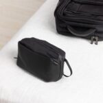 Custom Brookstone Compact Toiletry Kit Vegan Leather Travel Bag - 5