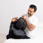 Custom Brookstone Compact Toiletry Kit Vegan Leather Travel Bag - 6