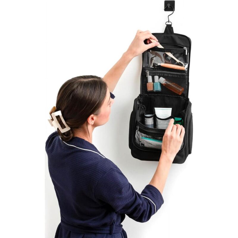 Custom Brookstone Hanging Toiletry Bag - 4