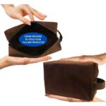 Custom Brown Toiletry Bag (Case of 120)