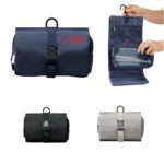 Custom Buckle Foldable Toiletry Bag