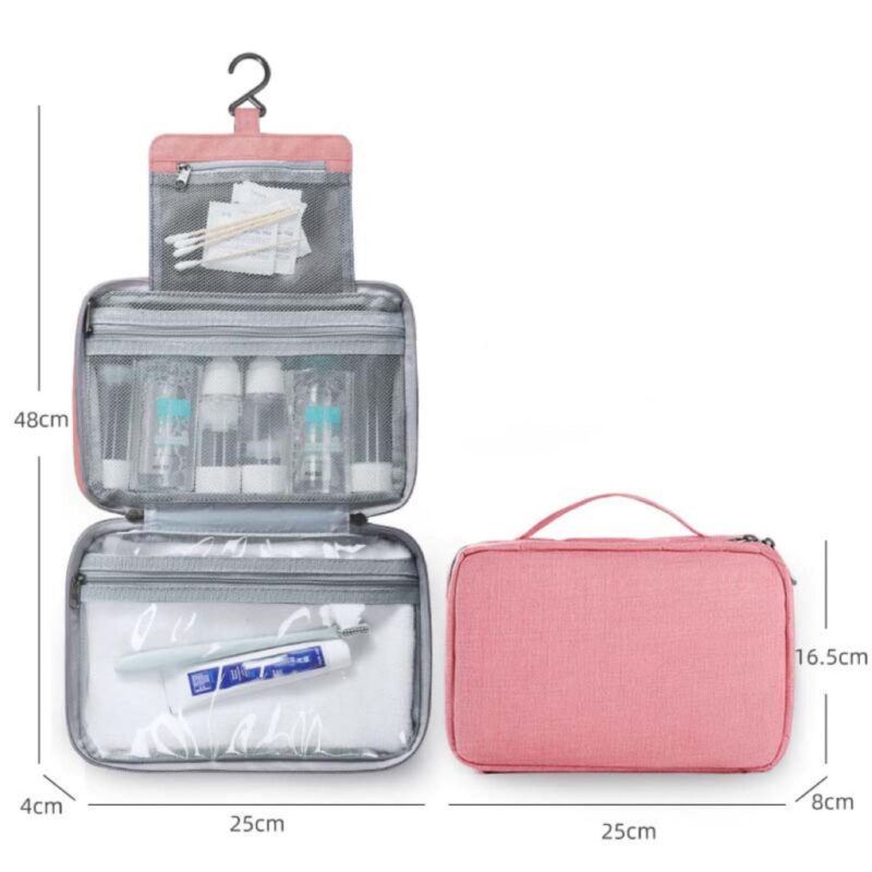 Custom Business Toiletry Bag Makeup Bag Travel Storage Bag - 4