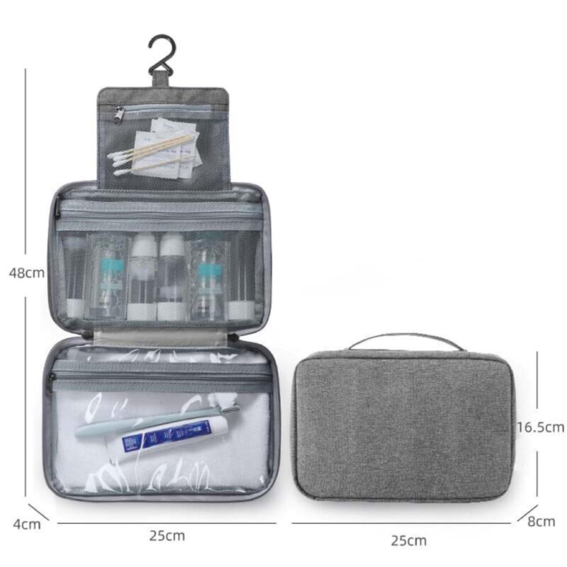 Custom Business Toiletry Bag Makeup Bag Travel Storage Bag - 5