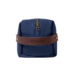 Custom Canvas Leather Dopp Kit | Full Grain Leather | Made in USA - 6
