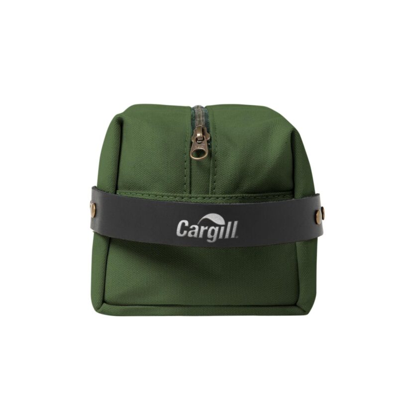 Custom Canvas Leather Dopp Kit | Full Grain Leather | Made in USA - 7
