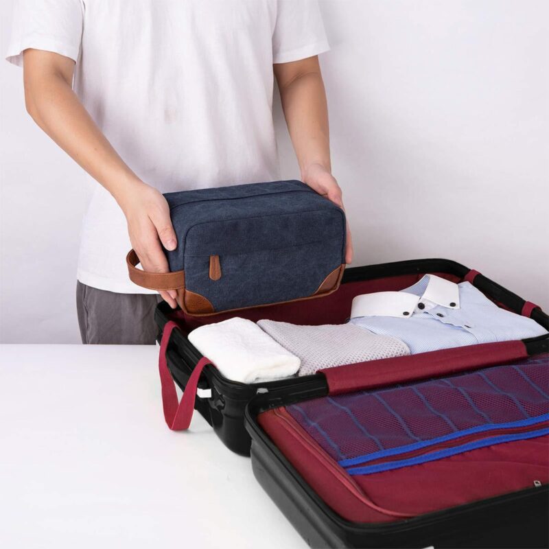 Custom Canvas Travel Toiletry Bag - 5