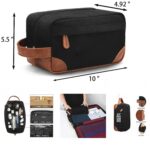 Custom Canvas Travel Toiletry Kit with PU Grip Handle - 1