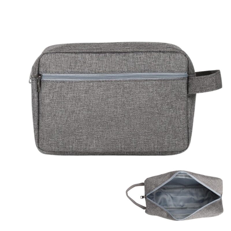 Custom Cationic Polyester Travel Toiletry Bag Waterproof - 1