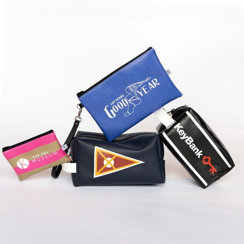 Custom City Large Dopp Kit Toiletry Bag Travel Bag - UV Printed Vinyl - 8