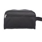 Custom Classic Toiletry Bag w/Handle & Side Zipper Pockets (10" L x 5") - 2