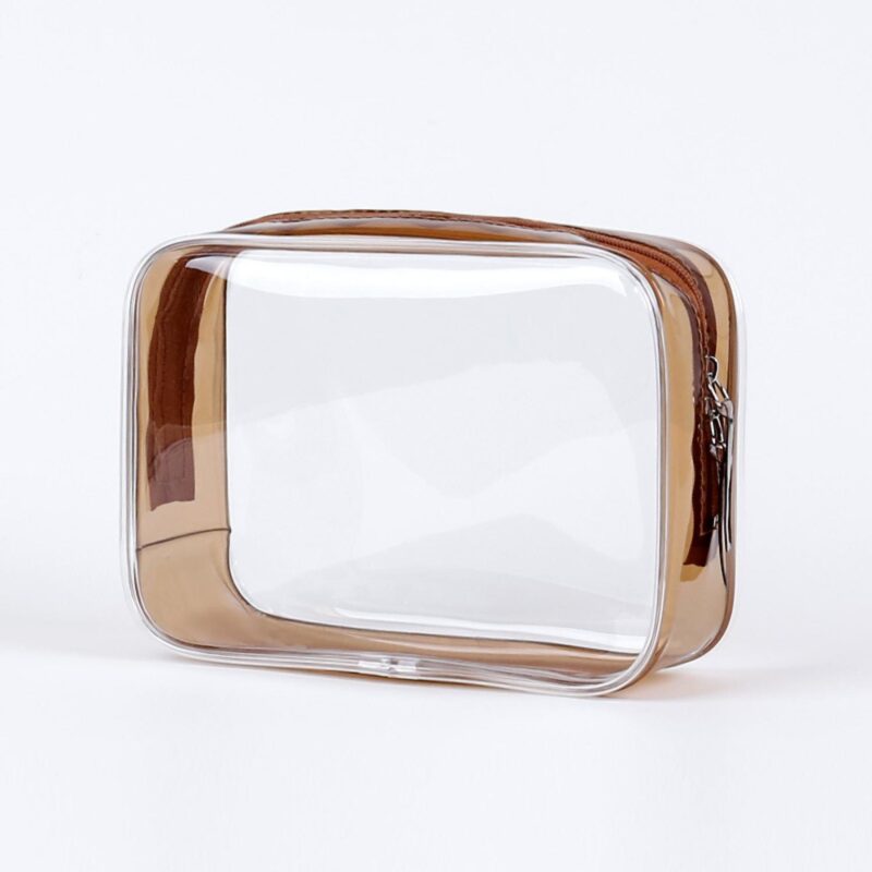 Custom Clear Cosmetic toiletry Bag - 1