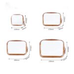 Custom Clear Cosmetic toiletry Bag - 2