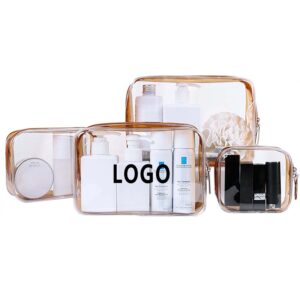 Custom Clear Cosmetic toiletry Bag