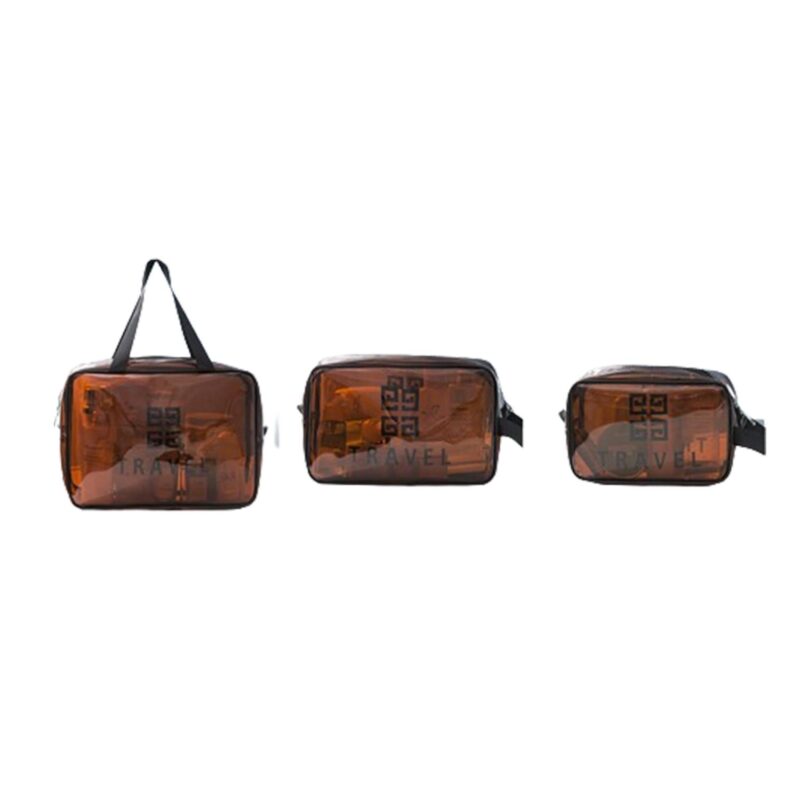 Custom Clear Cosmetics Toiletry Bag - 1