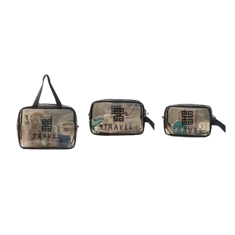 Custom Clear Cosmetics Toiletry Bag - 2