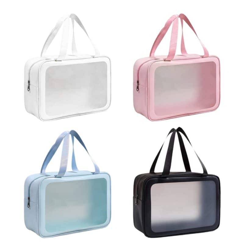 Custom Clear Makeup Travel Toiletry Bag - 1