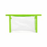 Custom Clear PVC Carry Handle Toiletry Bag with 80GSM Non-Woven Trim - 5