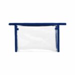 Custom Clear PVC Carry Handle Toiletry Bag with 80GSM Non-Woven Trim - 6