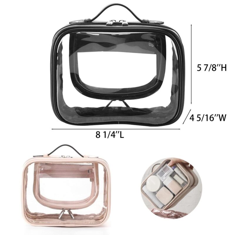 Custom Clear PVC Toiletry Bag - 1