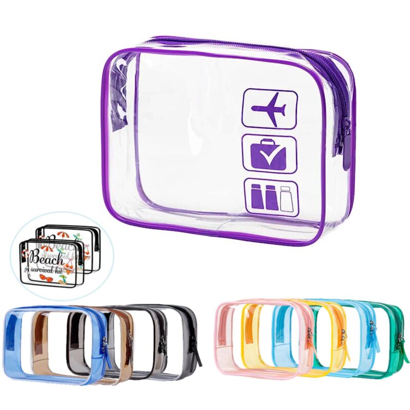 Custom Clear PVC Toiletry Bag