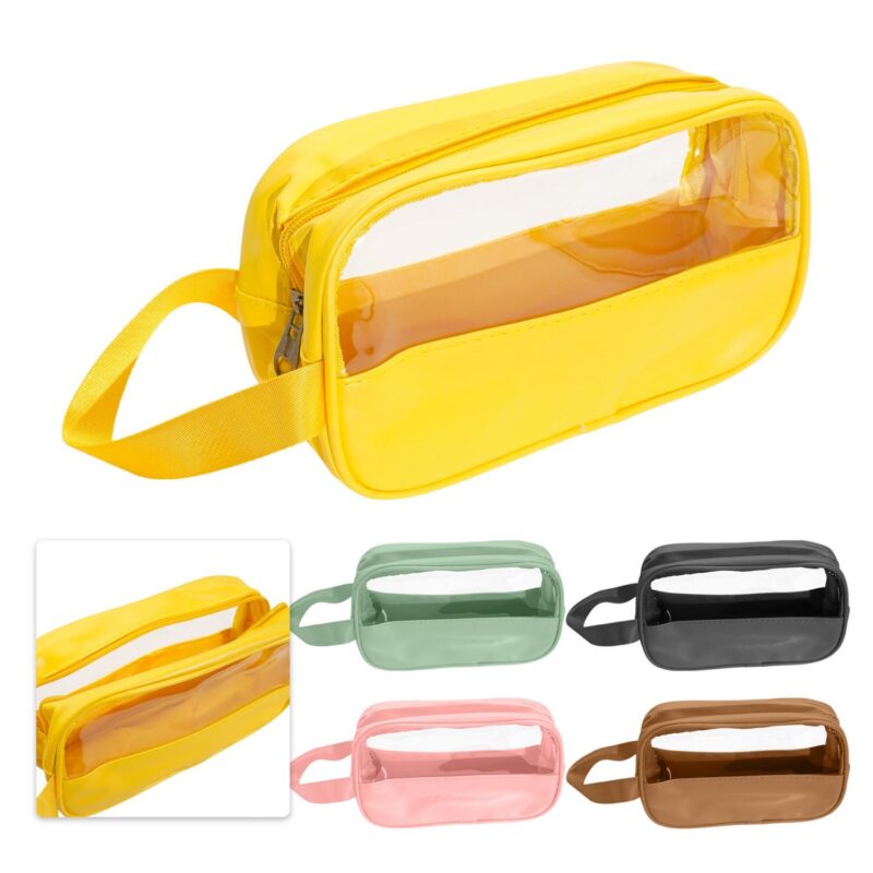 Custom Clear PVC Toiletry Bag - 1