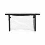 Custom Clear PVC Toiletry Bag with 80GSM Non-Woven Trim - 2