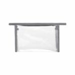 Custom Clear PVC Toiletry Bag with 80GSM Non-Woven Trim - 4