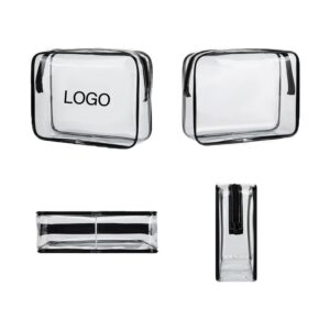 Custom Clear PVC Travel Toiletry Bag