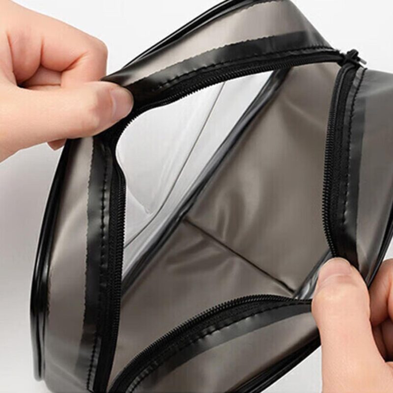 Custom Clear PVC Travel Toiletry Bag - 2