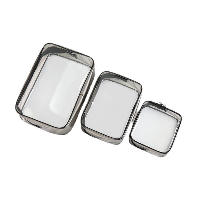 Custom Clear PVC Travel Toiletry Bag - 7