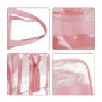 Custom Clear PVC Travel Toiletry Bag With Handle - 3
