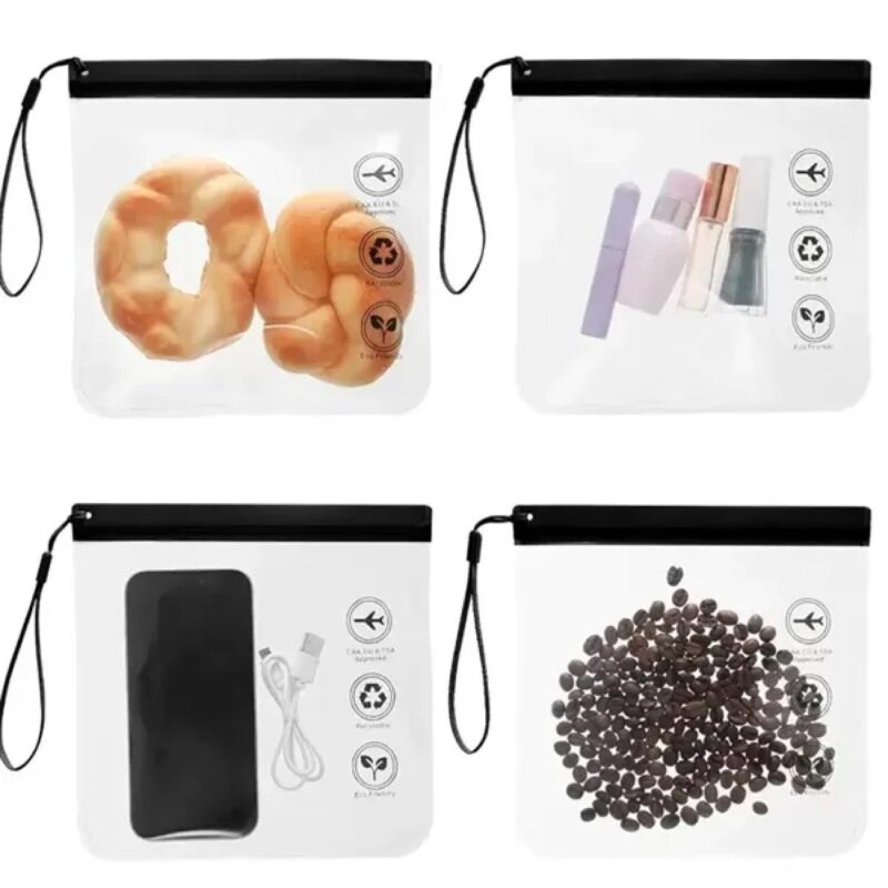 Custom Clear TSA Approved Security Toiletry Bag - 6