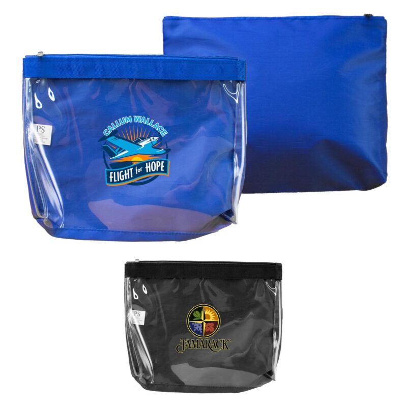 Custom Clear Toiletry Bag