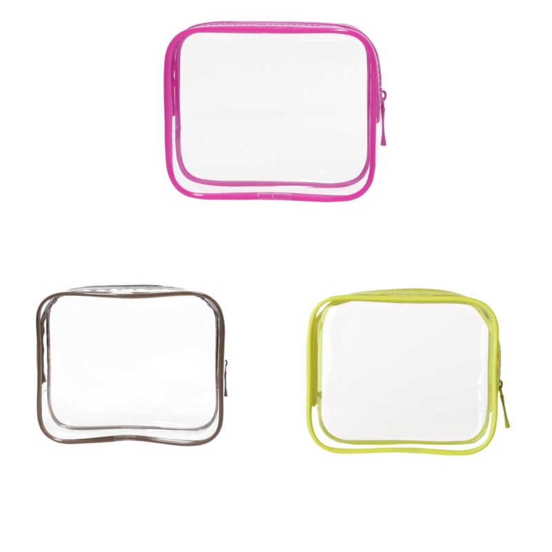 Custom Clear Toiletry Bag - 2