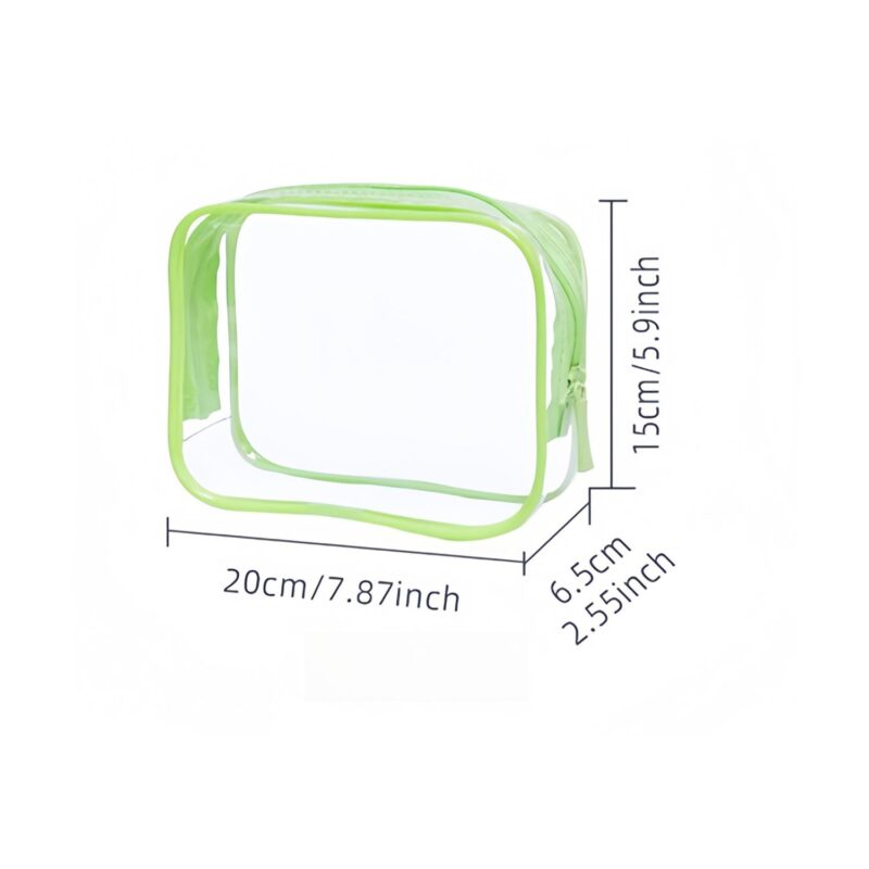Custom Clear Toiletry Bag - 4