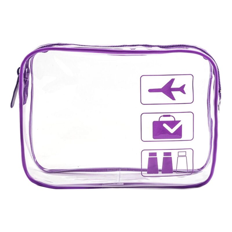 Custom Clear Toiletry Bag - 8