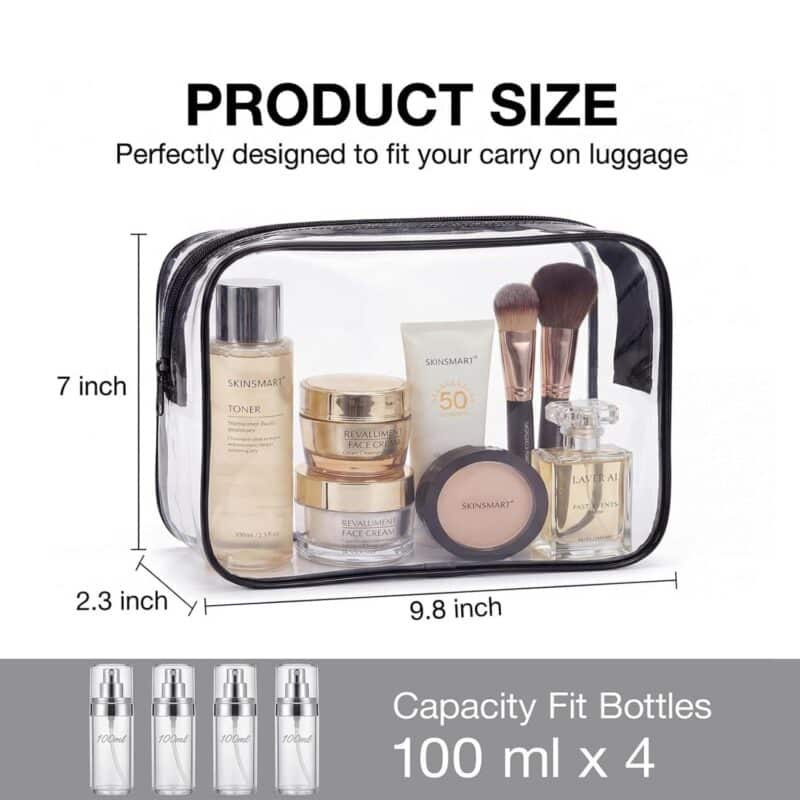 Custom Clear Toiletry Bag - 1
