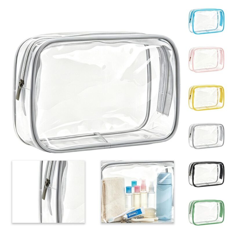 Custom Clear Toiletry Bag - 1