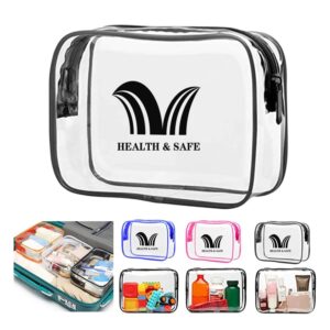 Custom Clear Toiletry Bag Travel Makeup Cosmetic