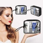 Custom Clear Toiletry Bag with Zipper Travel Cosmetic Bag - 1