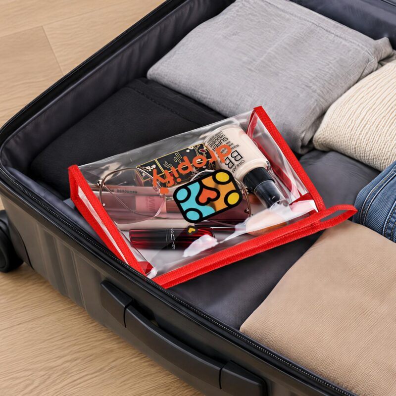 Custom Clear Travel Toiletry Bag - 2