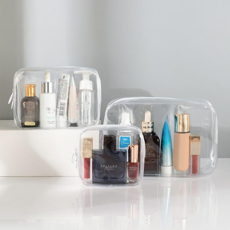 Custom Clear Travel Toiletry Bag - 2