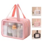 Custom Clear Travel Toiletry Bag - 1