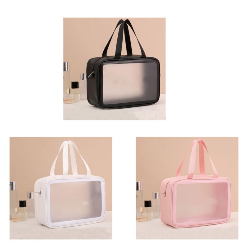 Custom Clear Travel Toiletry Bag - 2