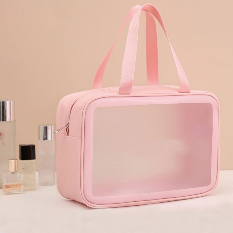 Custom Clear Travel Toiletry Bag - 4