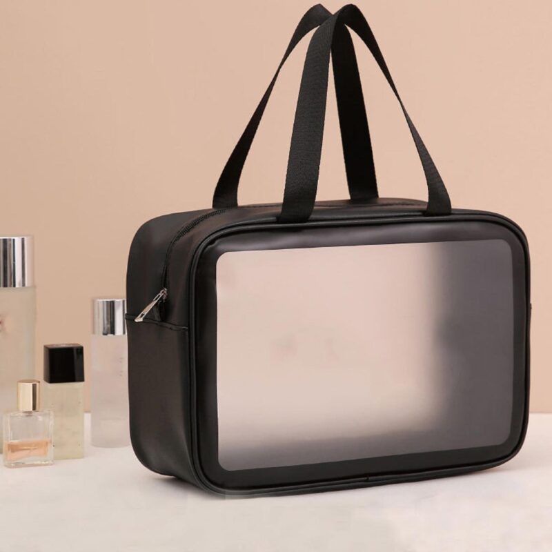 Custom Clear Travel Toiletry Bag - 5