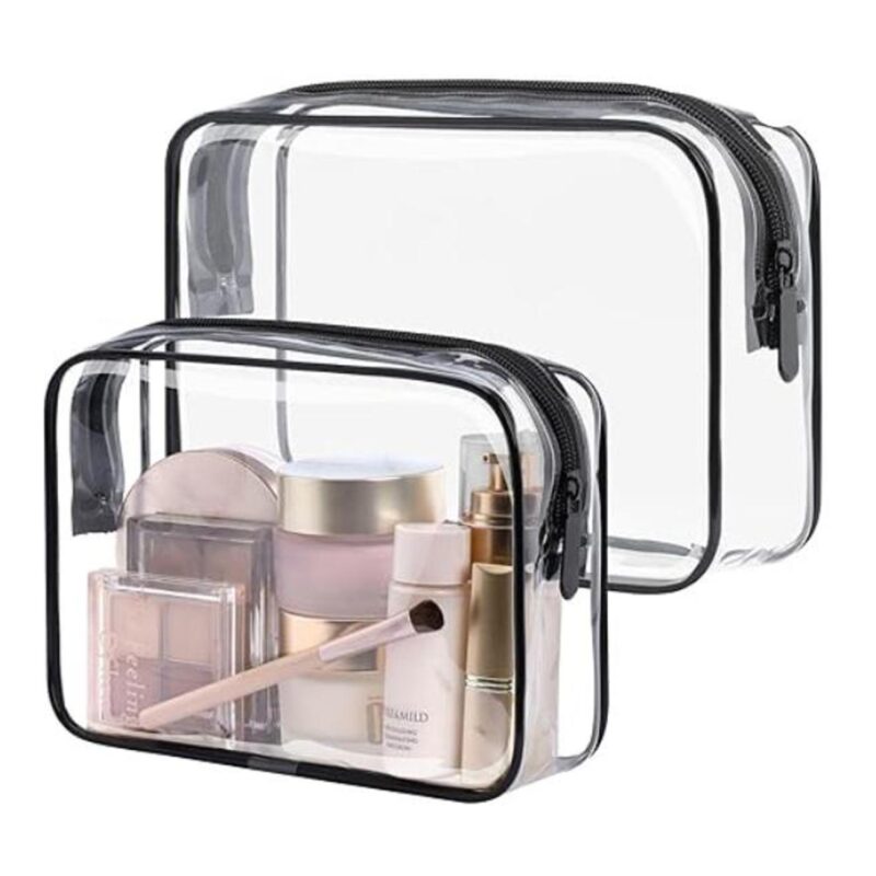 Custom Clear Travel Toiletry Bag - 4
