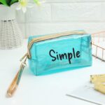 Custom Clear Travel Toiletry Bag/ Waterproof PVC Makeup Bag - 2