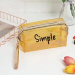 Custom Clear Travel Toiletry Bag/ Waterproof PVC Makeup Bag - 4