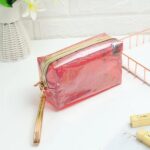 Custom Clear Travel Toiletry Bag/ Waterproof PVC Makeup Bag - 7